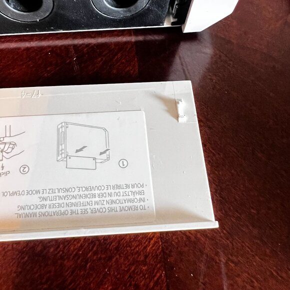 Nintendo Wii RVL-001 Console White With Cords & Sensor‎ Bar Tested - Picture 4 of 10